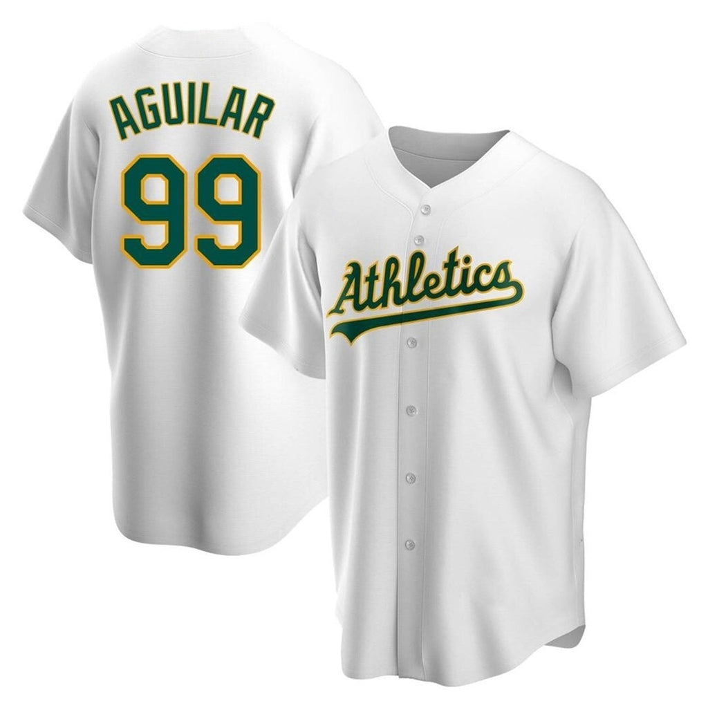 Jesus Aguilar Oakland Athletics 99 Jersey