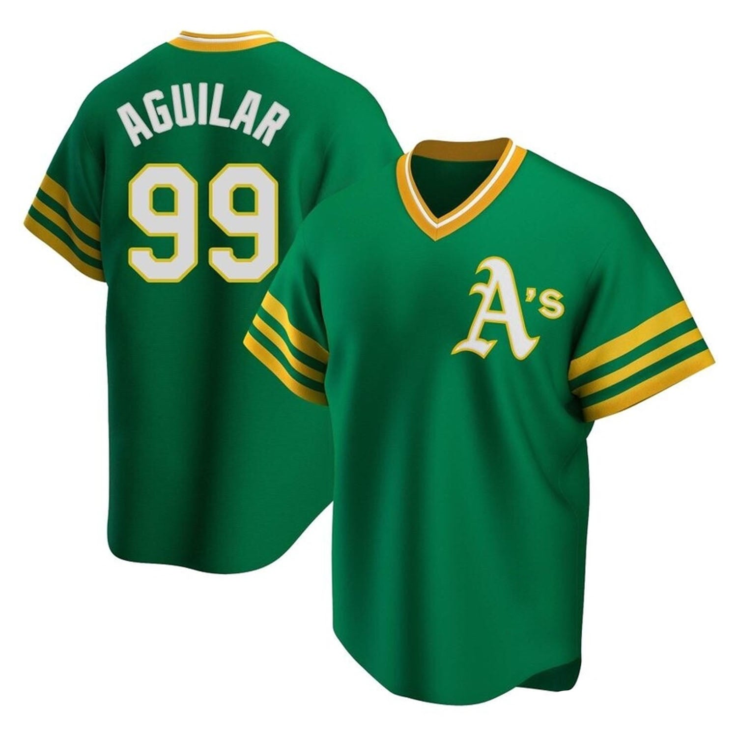 Jesus Aguilar Oakland Athletics 99 Jersey
