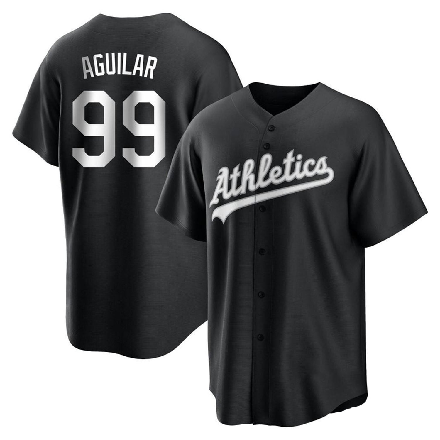 Jesus Aguilar Oakland Athletics 99 Jersey