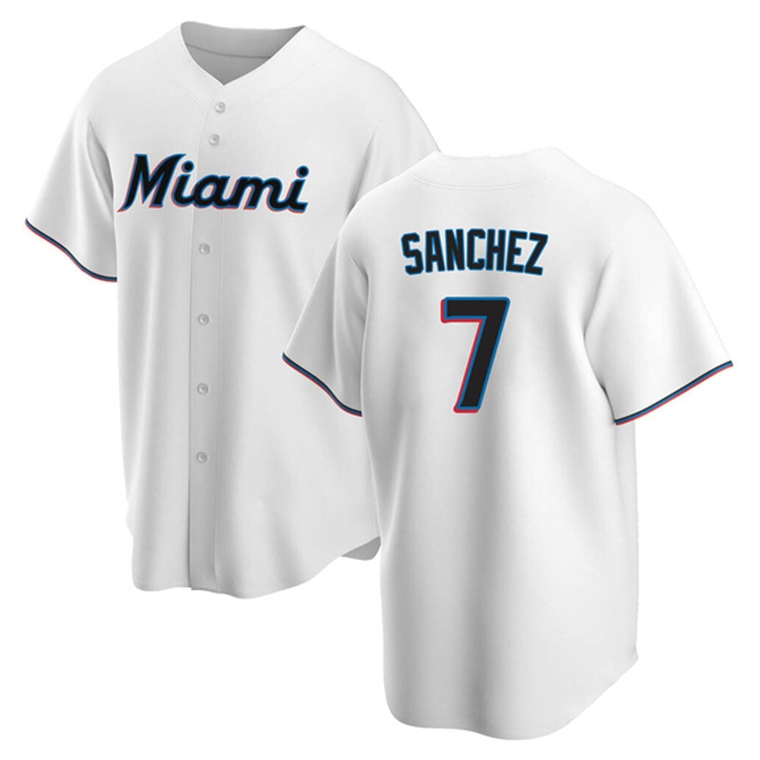 Jesus Sanchez Miami Marlins 7 Jersey