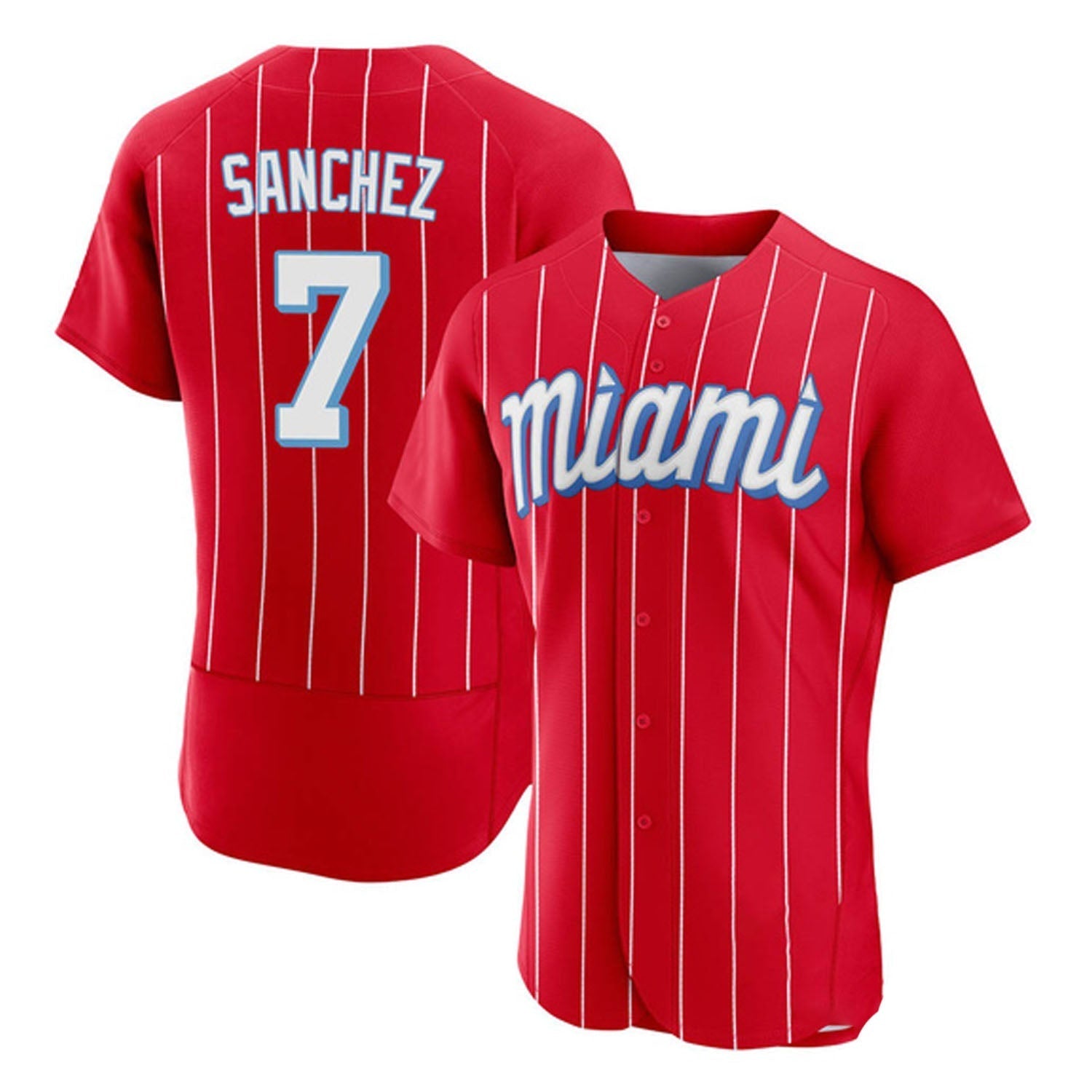 Jesus Sanchez Miami Marlins 7 Jersey
