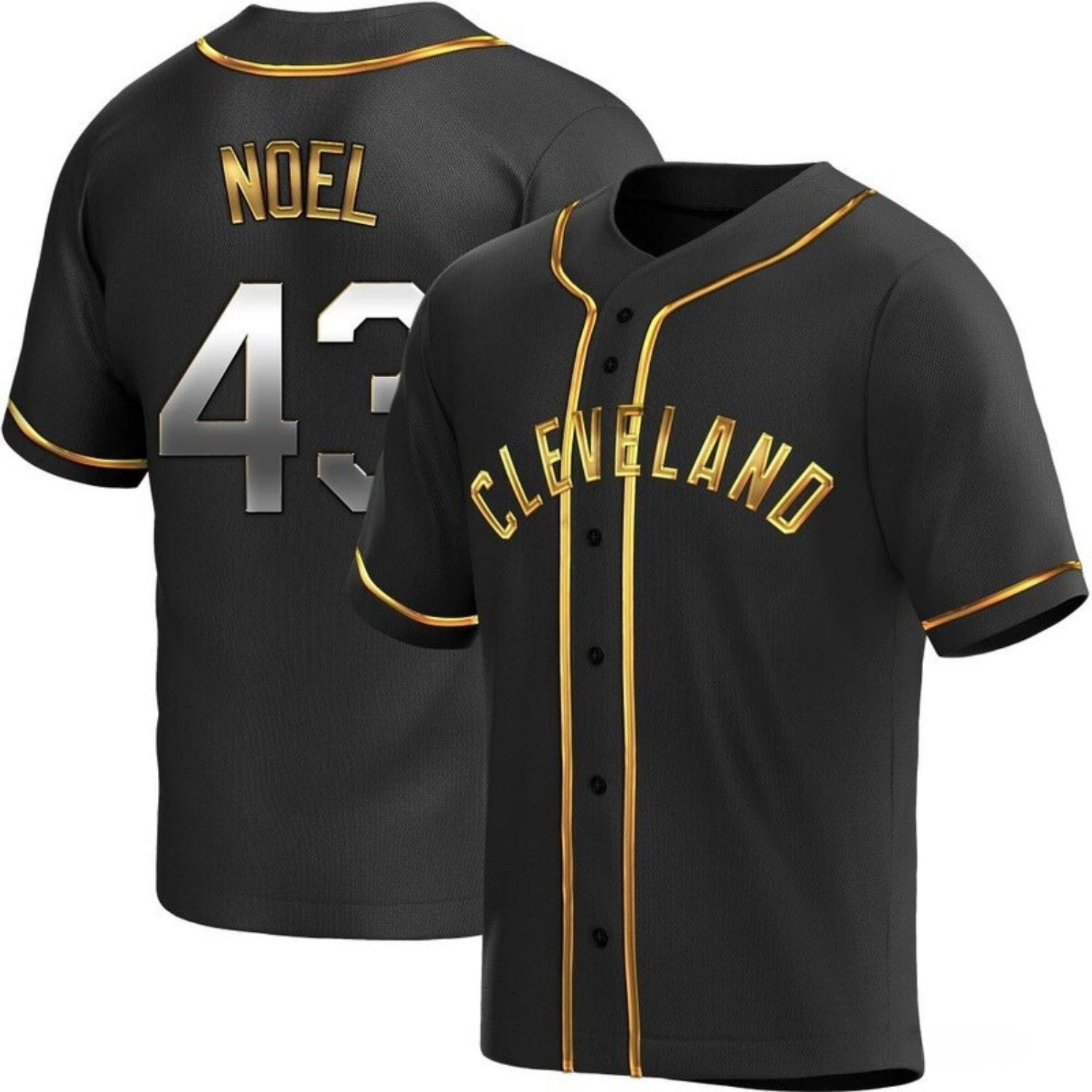 Jhonkensy Noel Cleveland Guardians 43 Jersey