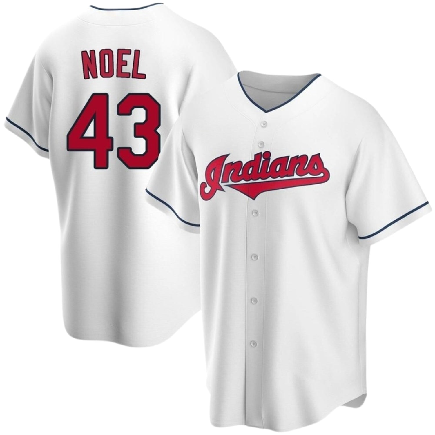 Jhonkensy Noel Cleveland Guardians 43 Jersey