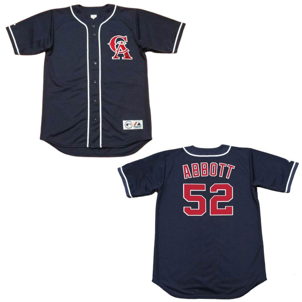 Jim Abbott California Angels 52 Jersey