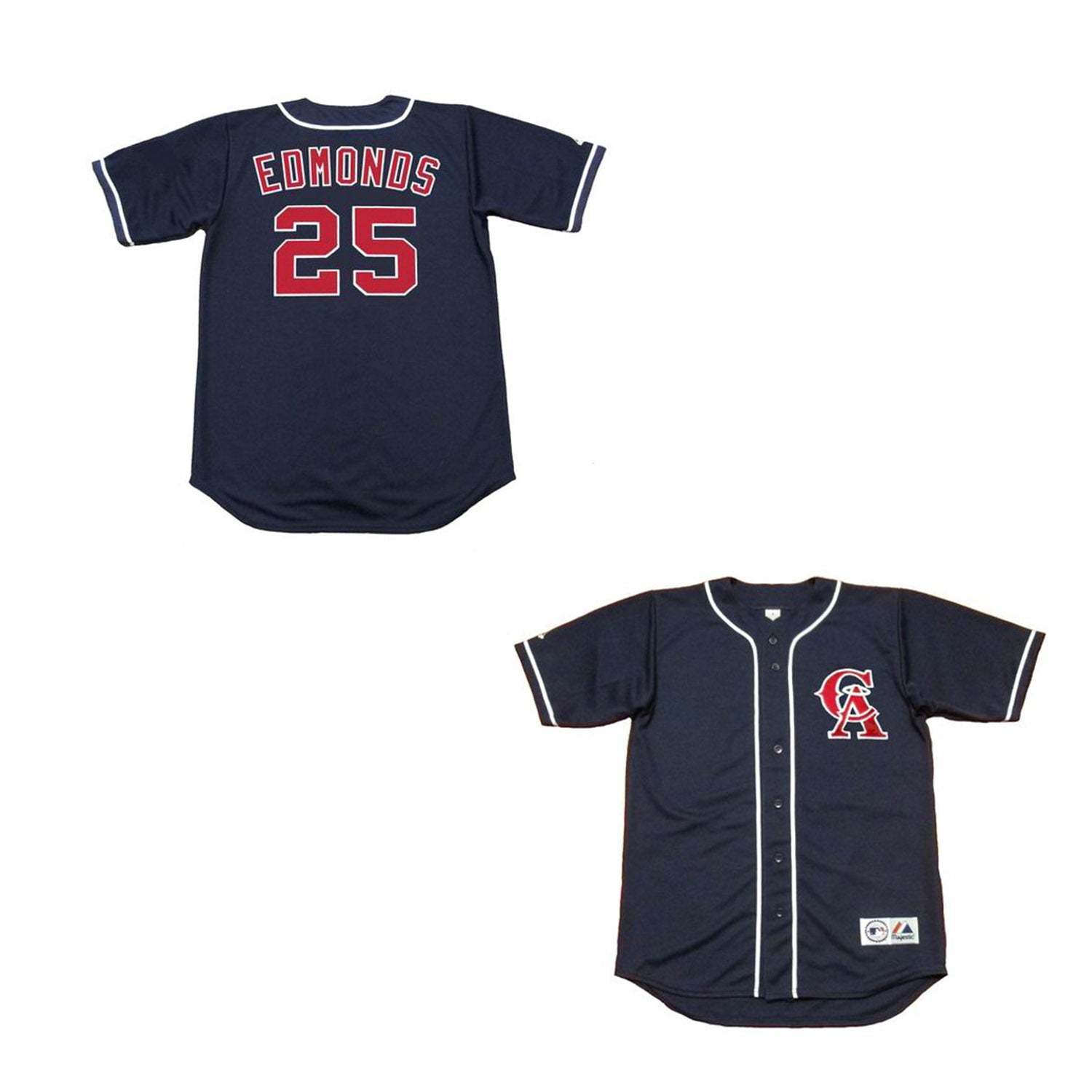 Jim Edmonds California Angels 25 Jersey