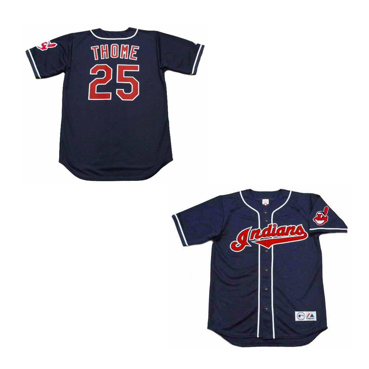 Jim Thome Cleveland Indians 25 Jersey