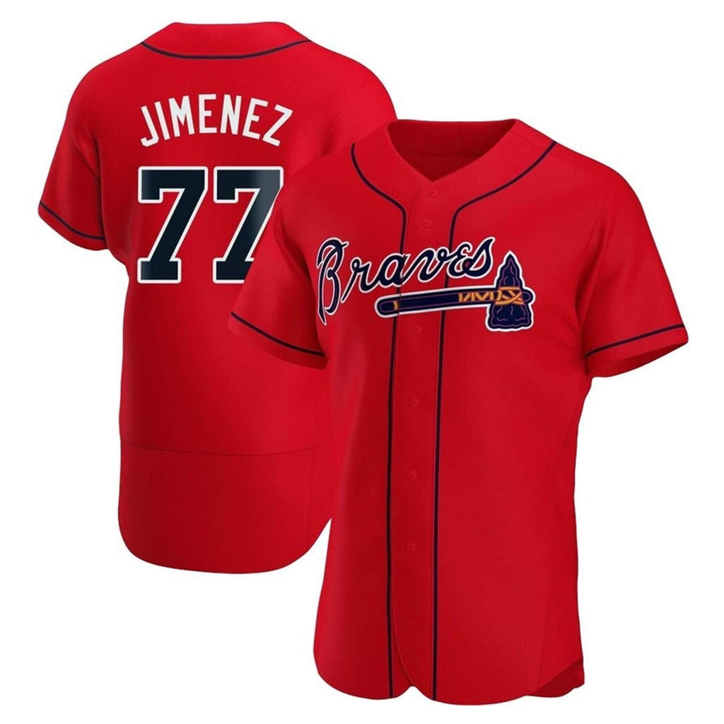 Joe Jimenez Atlanta Braves 77 Jersey