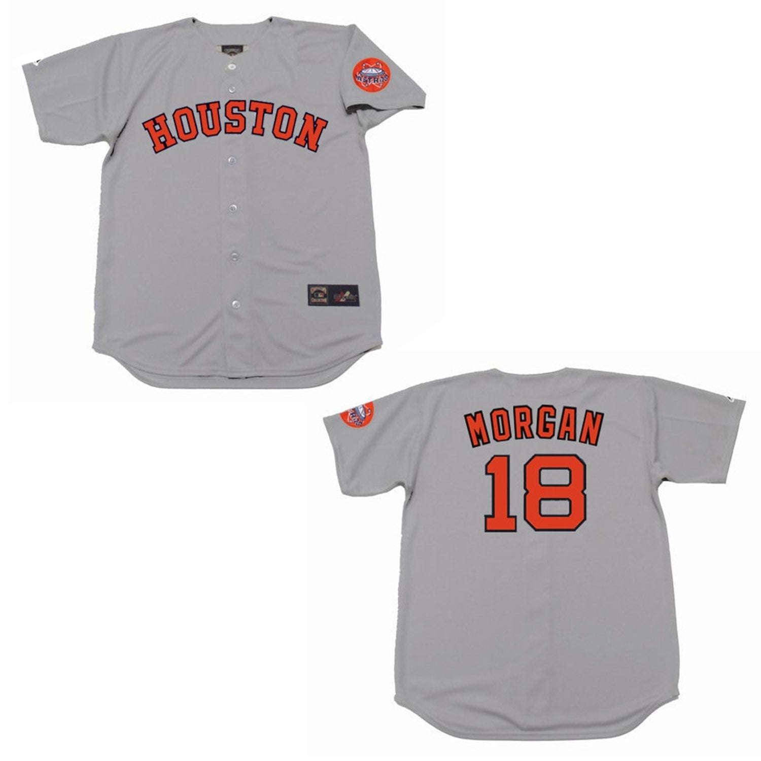 Joe Morgan Houston Astros 18 Jersey
