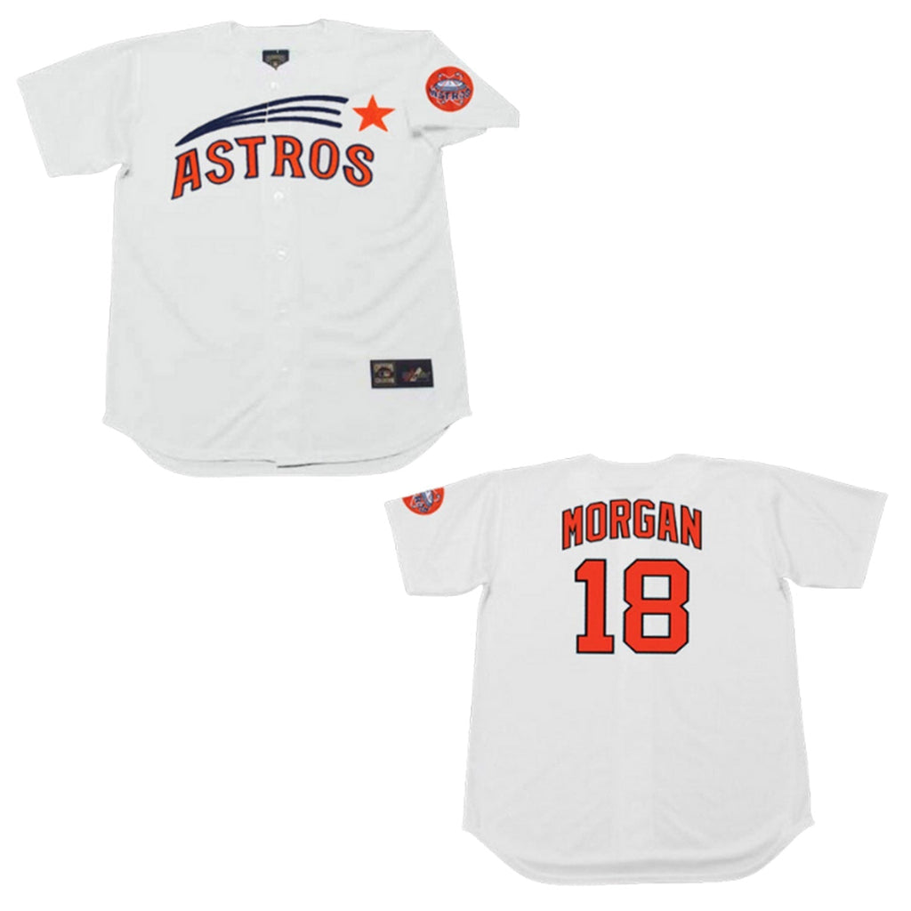 Joe Morgan Houston Astros 18 Jersey