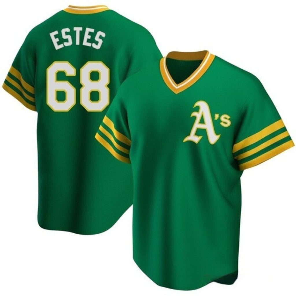 Joey Estes Oakland Athletics 68 Jersey