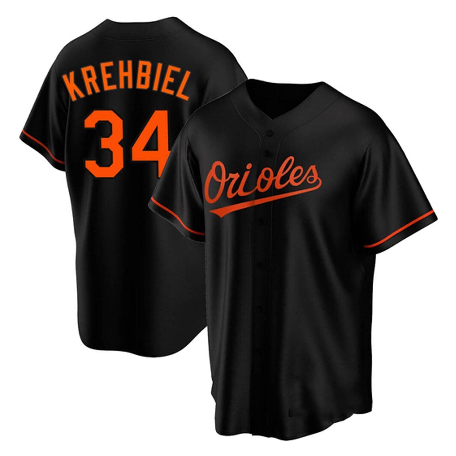 Joey Krehbiel Baltimore Orioles 34 Jersey