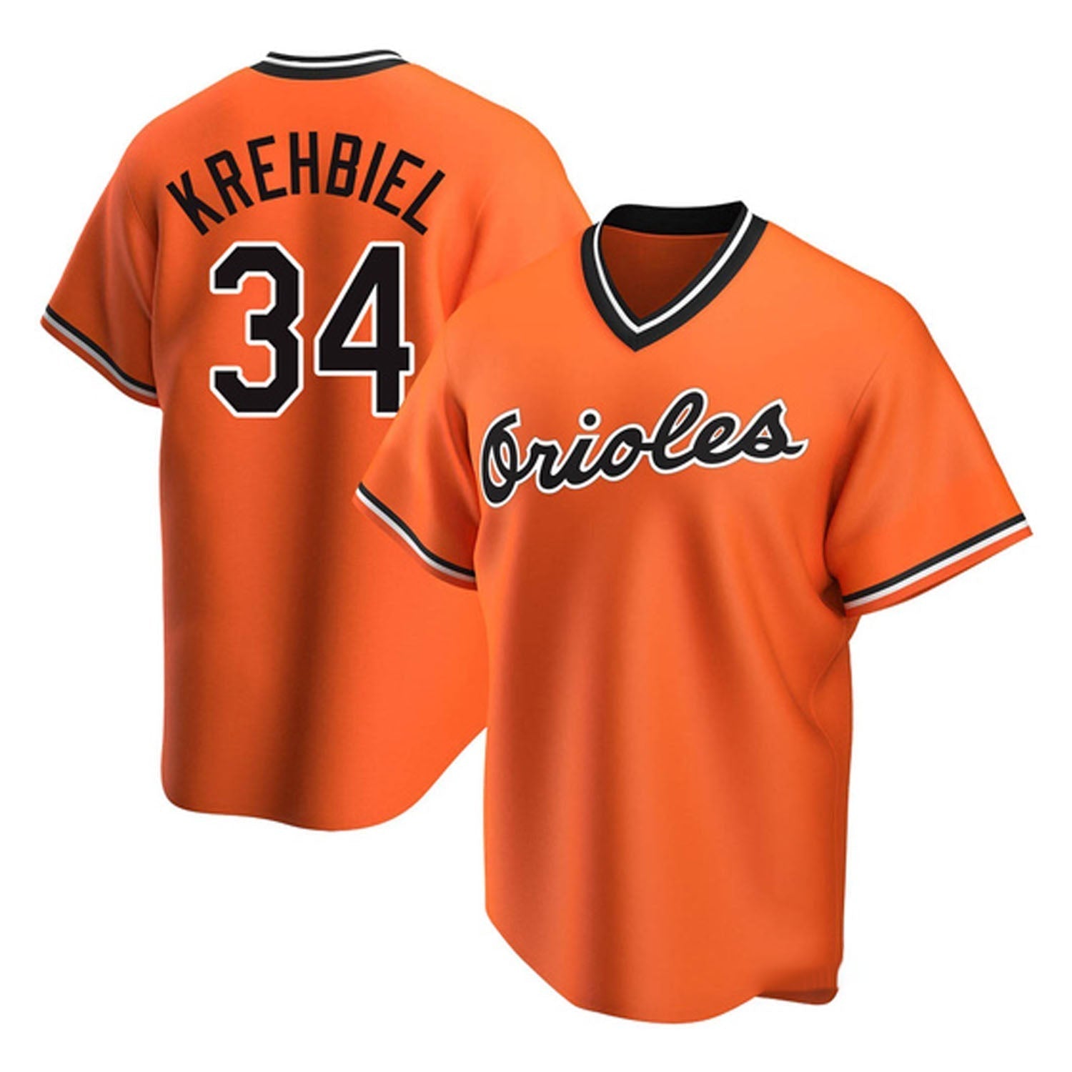 Joey Krehbiel Baltimore Orioles 34 Jersey