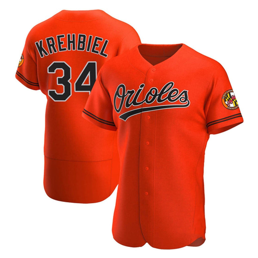 Joey Krehbiel Baltimore Orioles 34 Jersey