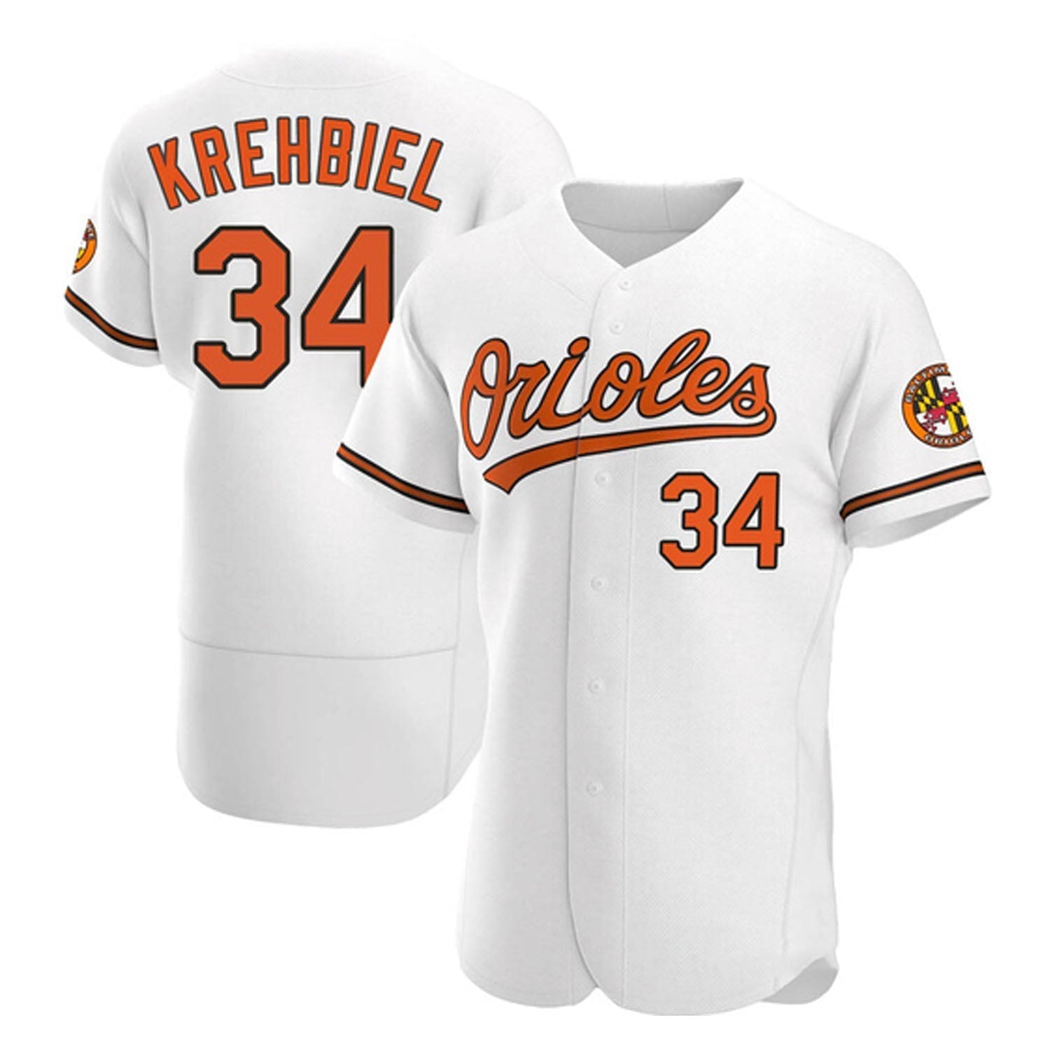 Joey Krehbiel Baltimore Orioles 34 Jersey