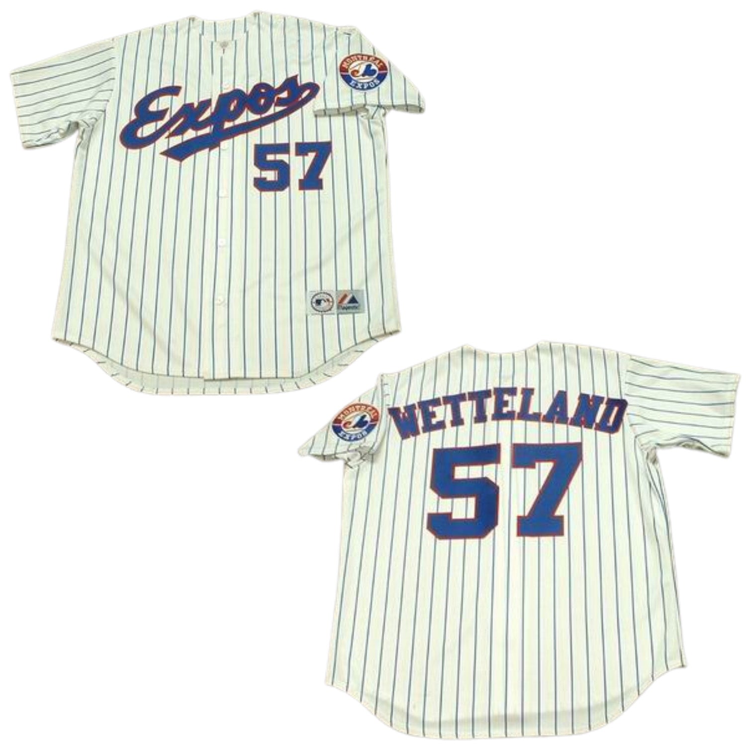 John Wetteland Montreal Expos 57 Jersey