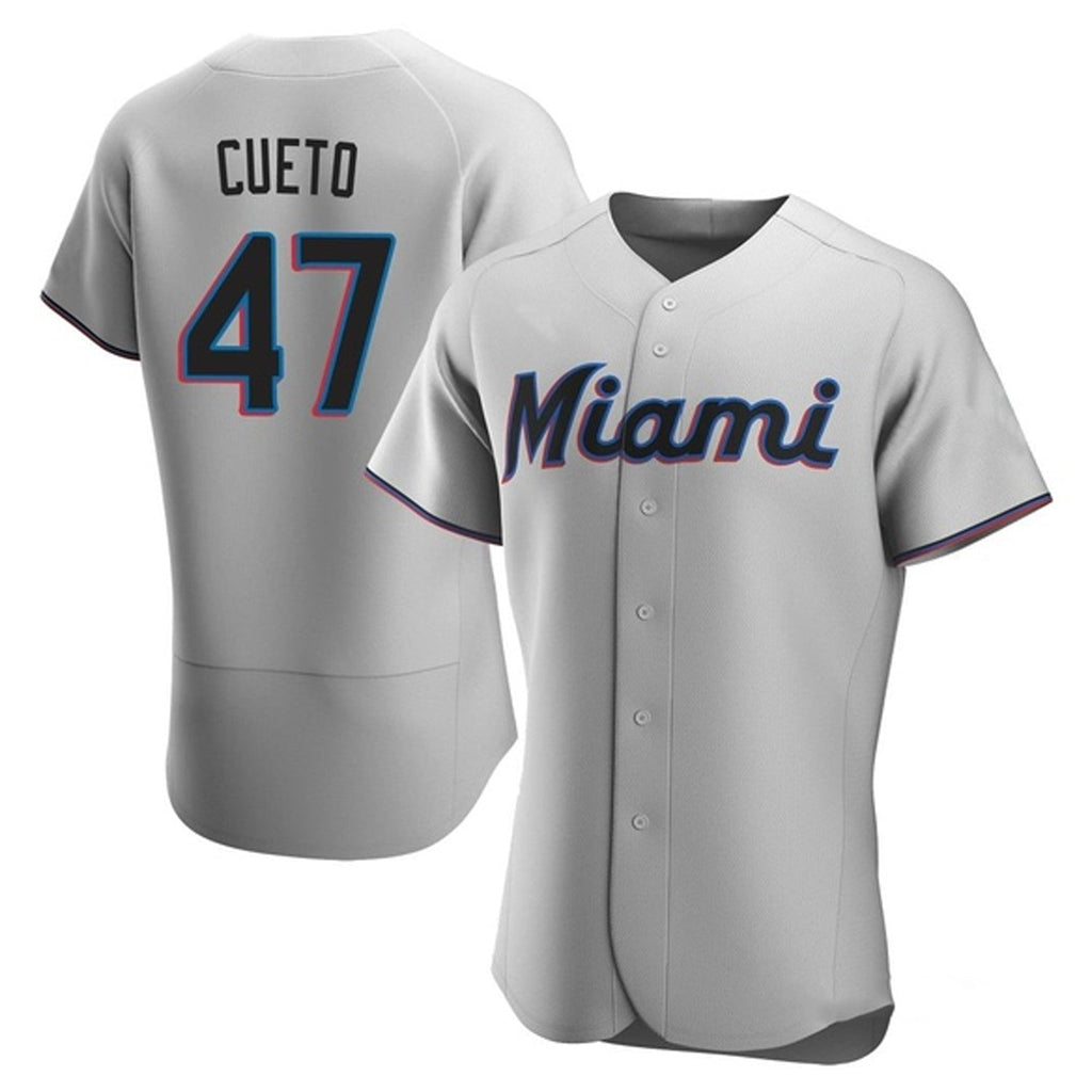 Johnny Cueto Miami Marlins 47 Jersey