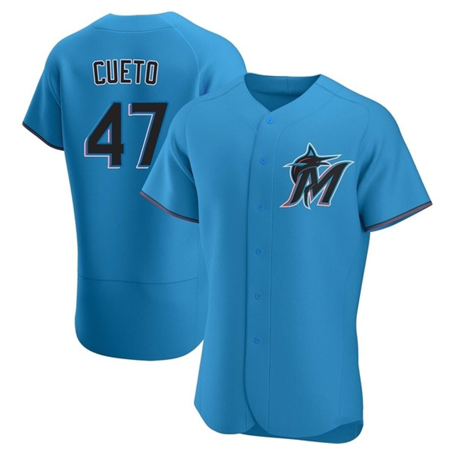 Johnny Cueto Miami Marlins 47 Jersey