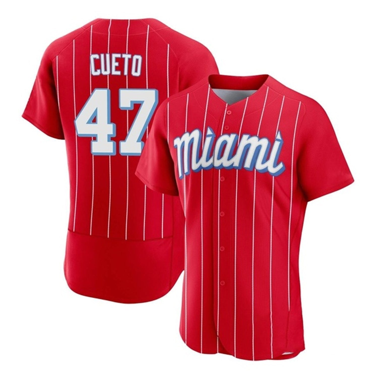 Johnny Cueto Miami Marlins 47 Jersey