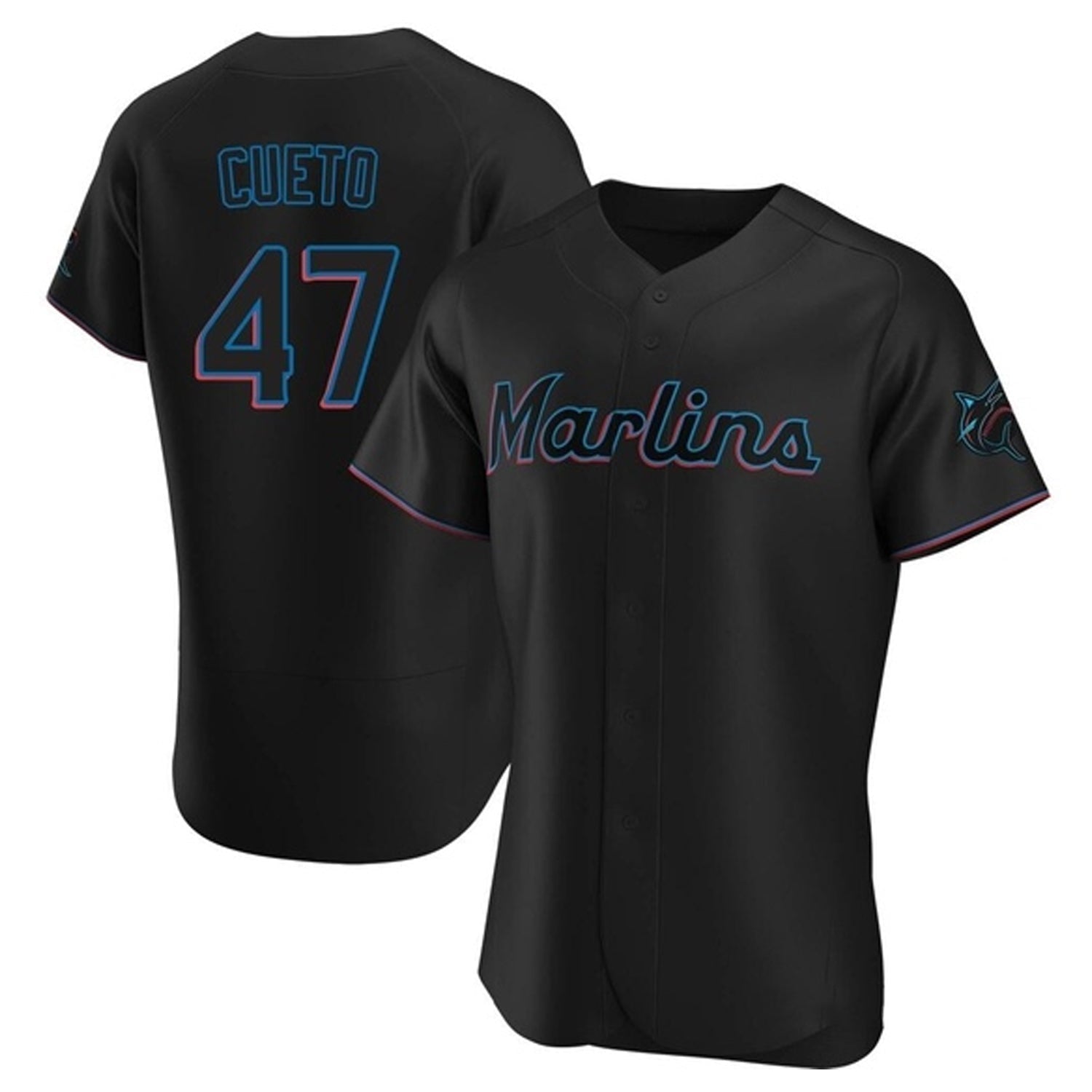 Johnny Cueto Miami Marlins 47 Jersey