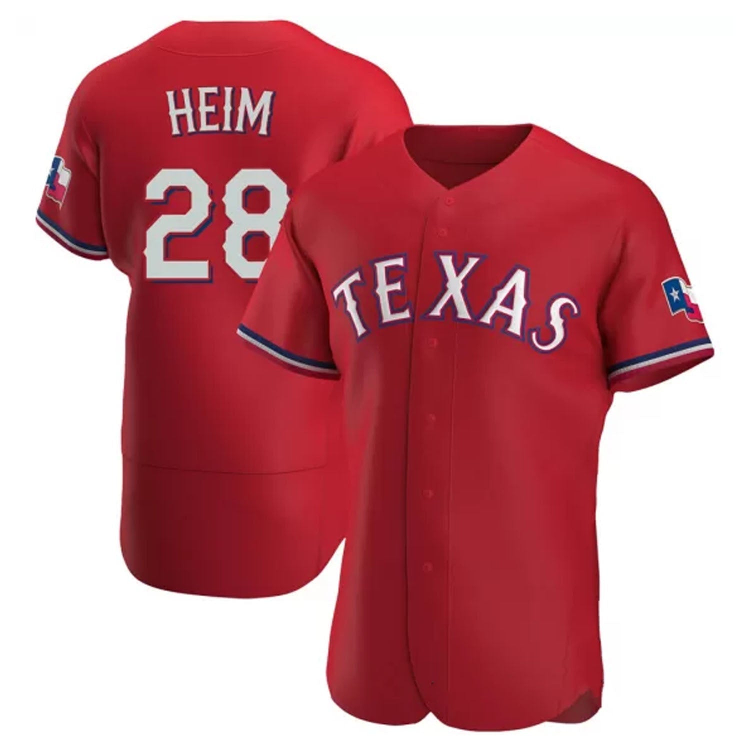 Jonah Heim Texas Rangers 28 Jersey