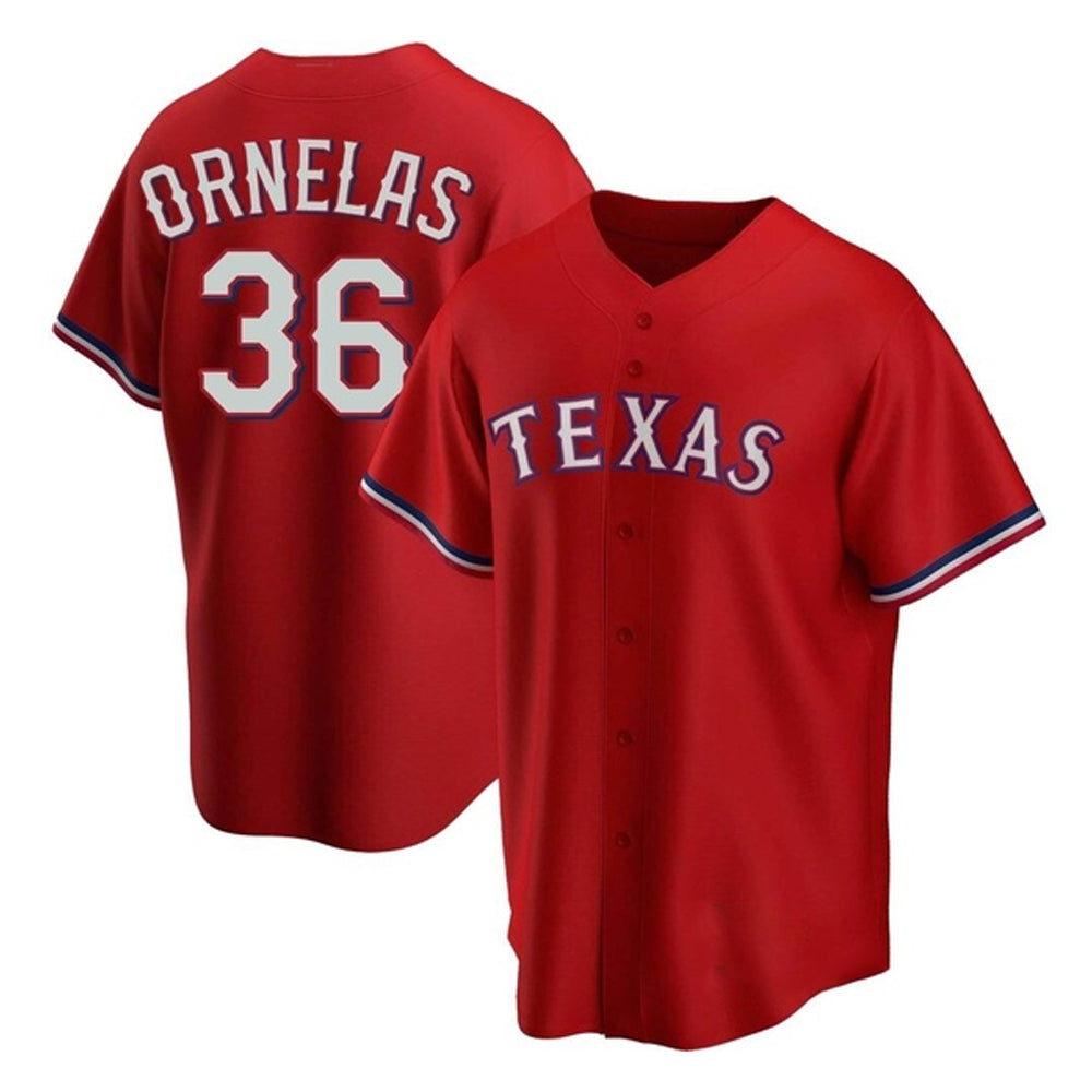 Jonathan Ornelas Texas Ranger 36 Jersey