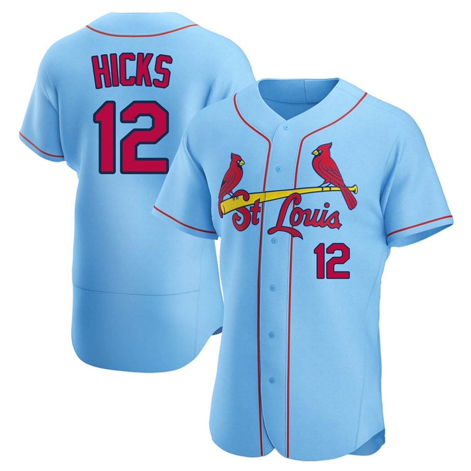 Jordan Hicks St Louis Cardinals 12 Jersey