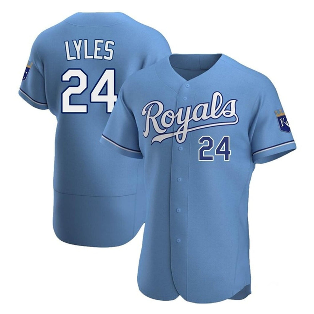 Jordan Lyles Kansas City Royals 24 Jersey