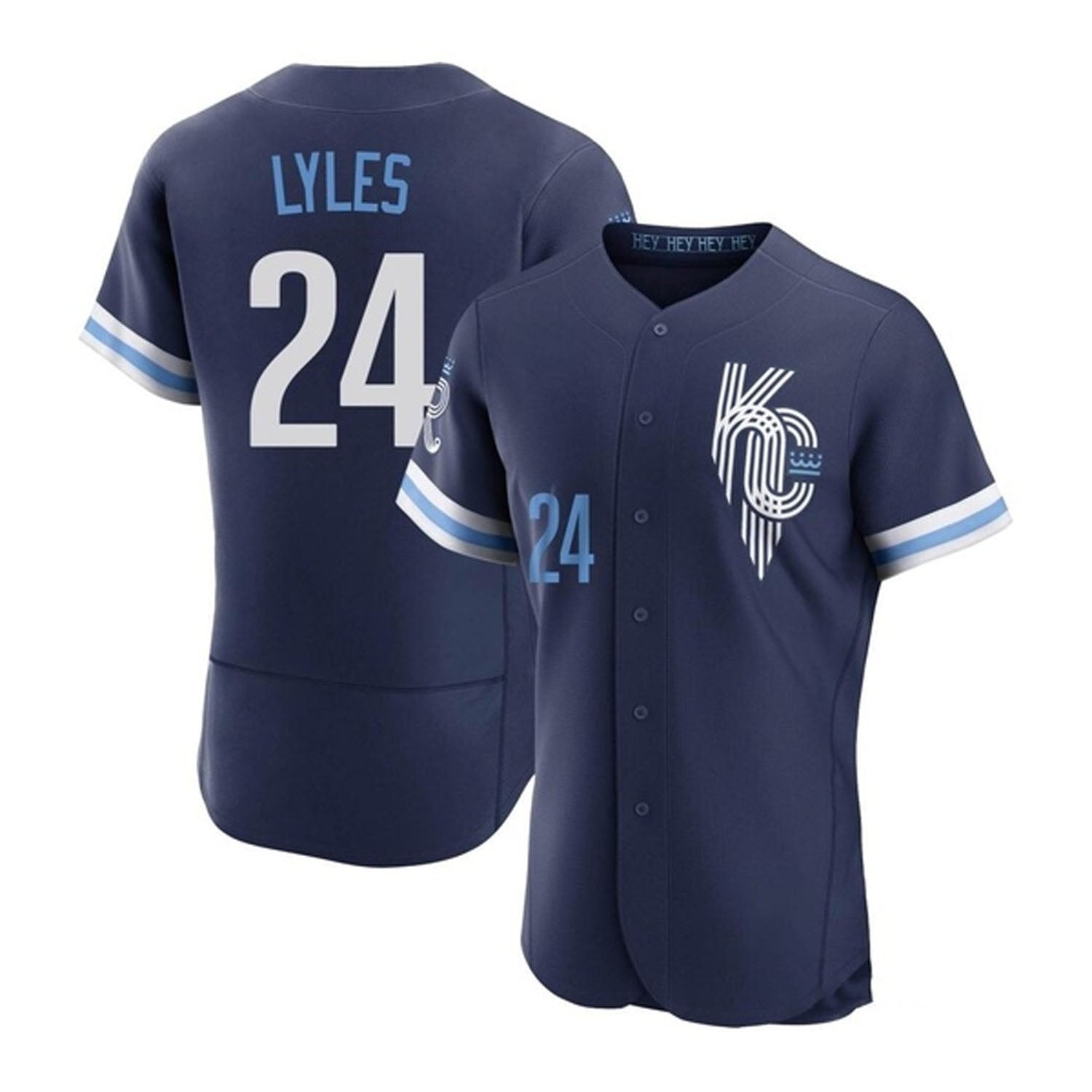 Jordan Lyles Kansas City Royals 24 Jersey