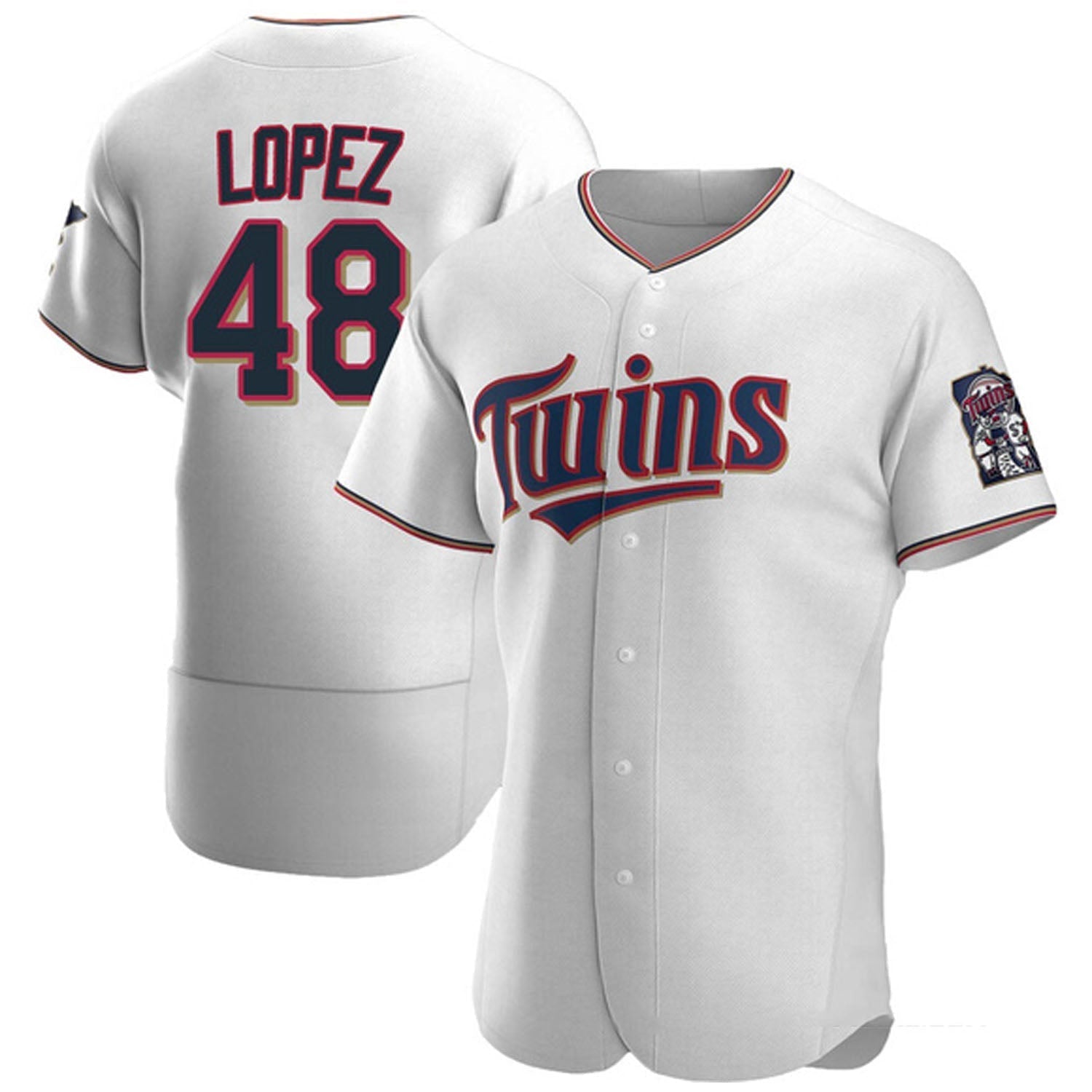 Jorge Lopez Minnesota Twins 48 Jersey