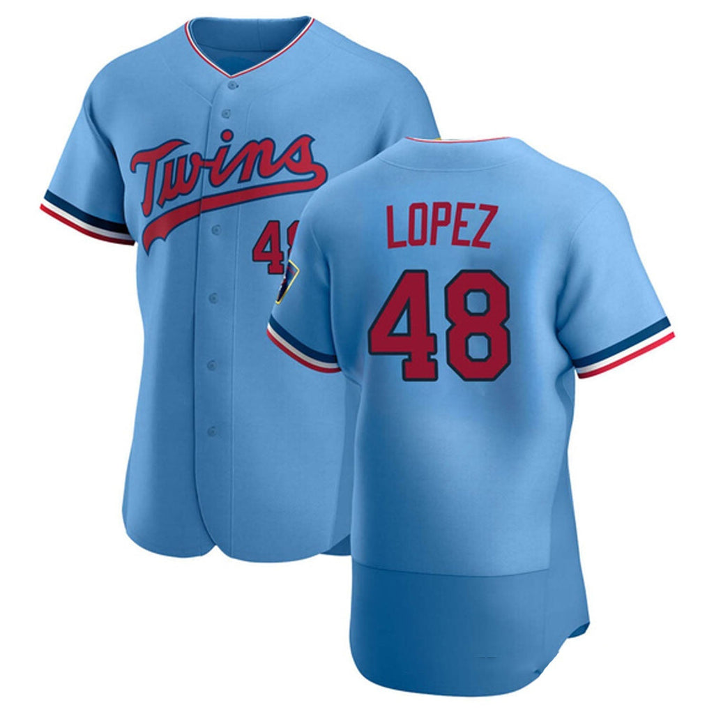 Jorge Lopez Minnesota Twins 48 Jersey