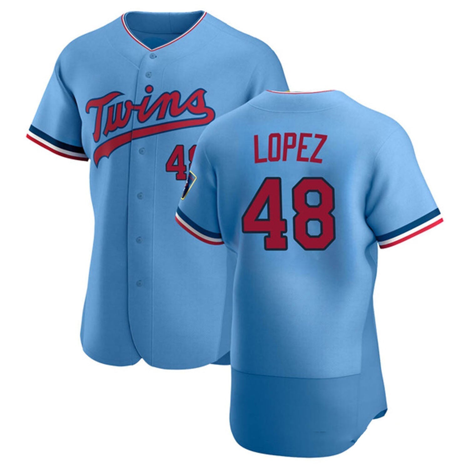 Jorge Lopez Minnesota Twins 48 Jersey