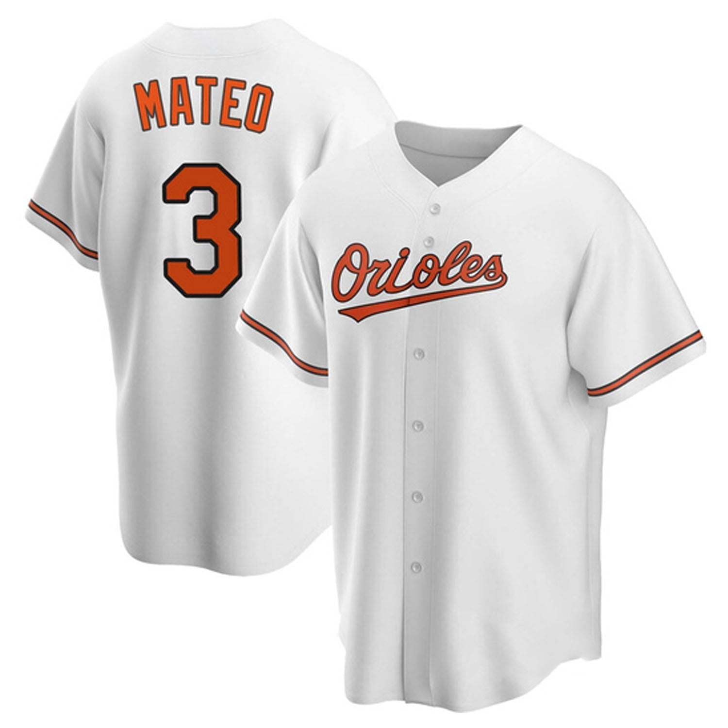 Jorge Mateo Baltimore Orioles 3 Jersey