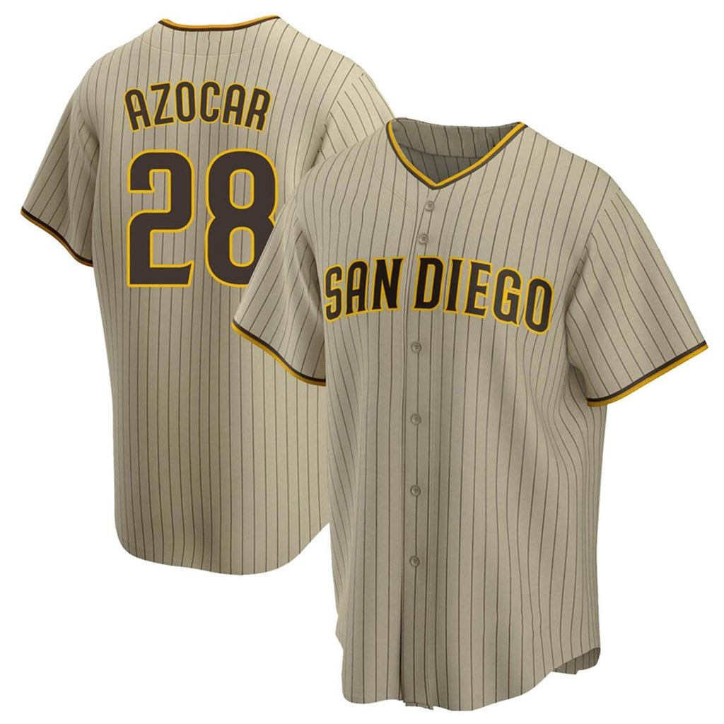 Jose Azocar San Diego Padres 28 Jersey