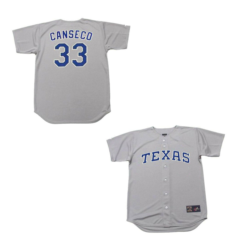 Jose Canseco Texas Rangers 33 Jersey