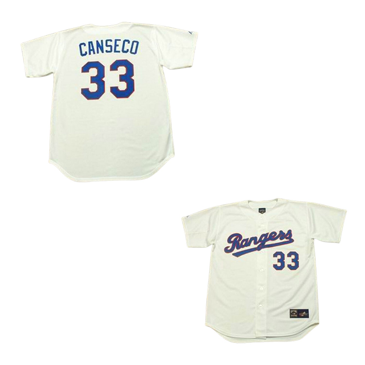 Jose Canseco Texas Rangers 33 Jersey