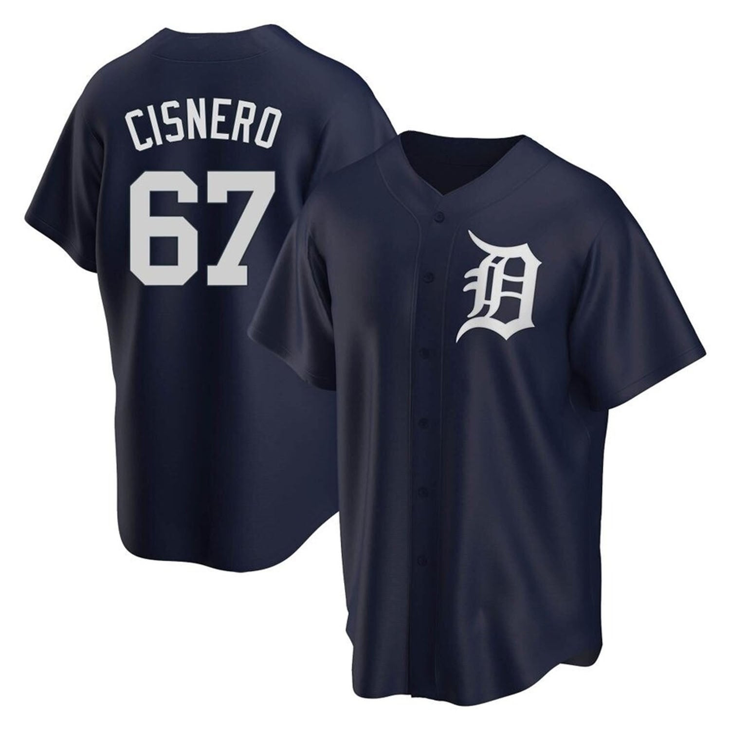 José Cisnero Detroit Tigers 67 Jersey