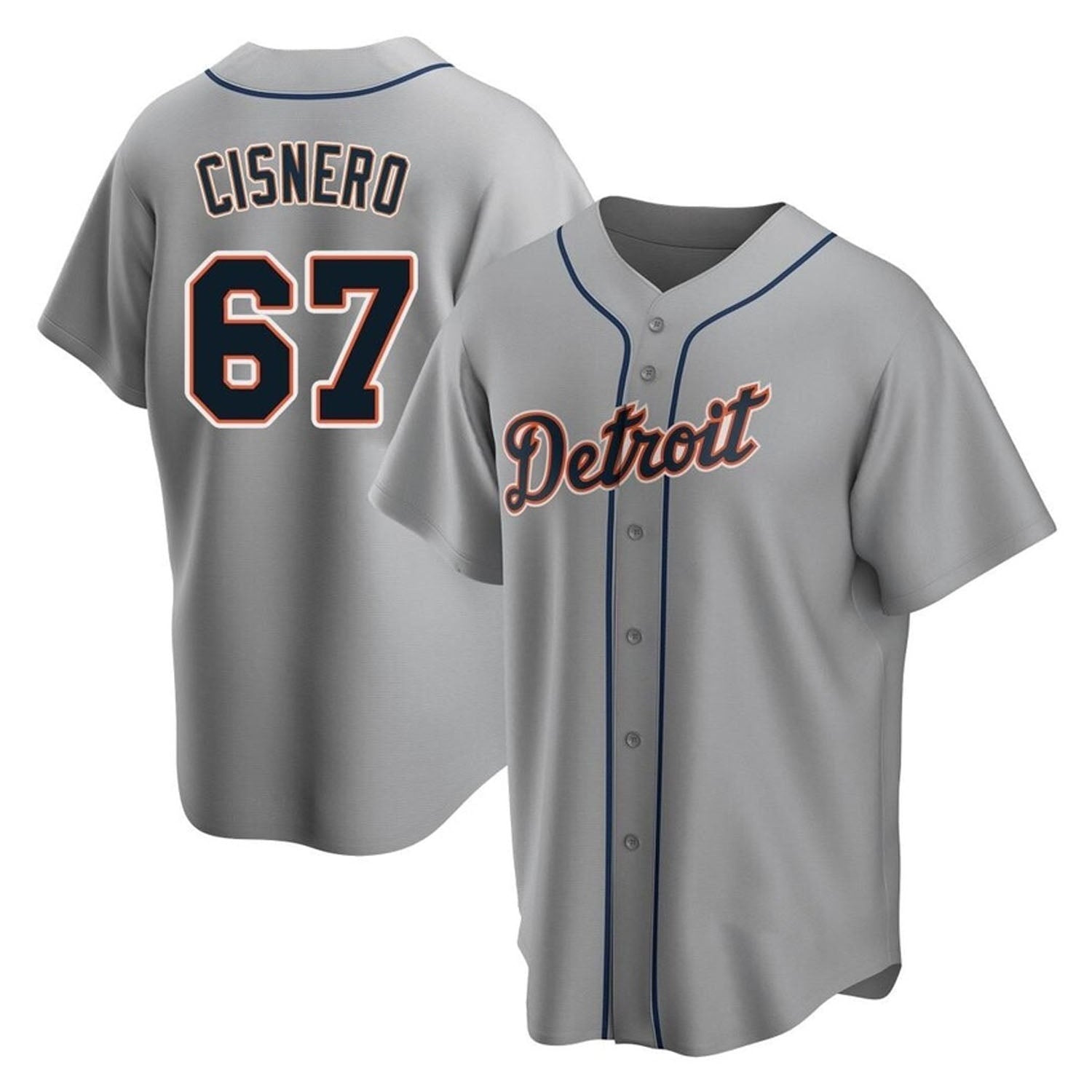 José Cisnero Detroit Tigers 67 Jersey
