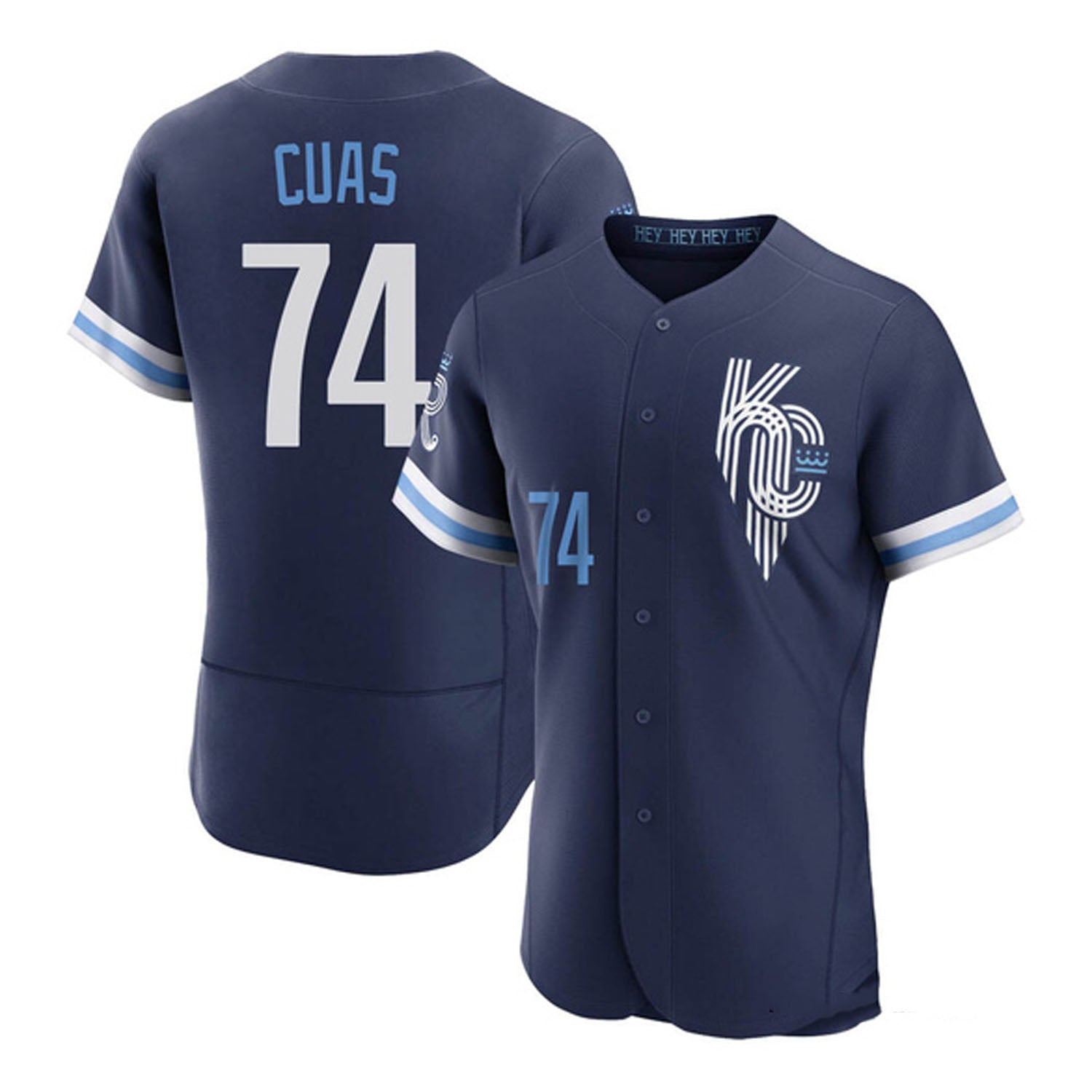 Jose Cuas Kansas City Royals 74 Jersey
