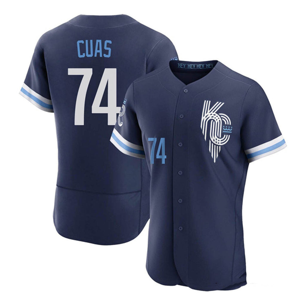 Jose Cuas Kansas City Royals 74 Jersey