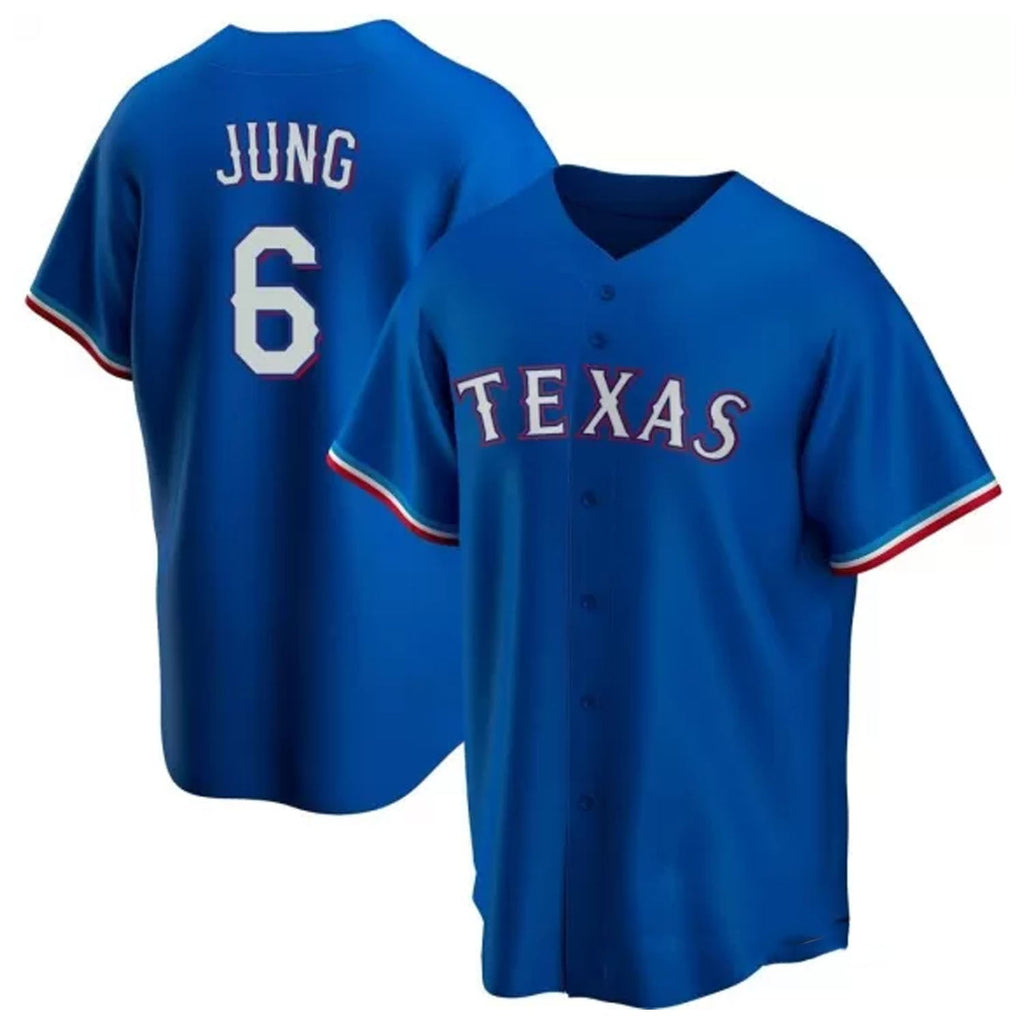 Josh Jung Texas Rangers 6 Jersey