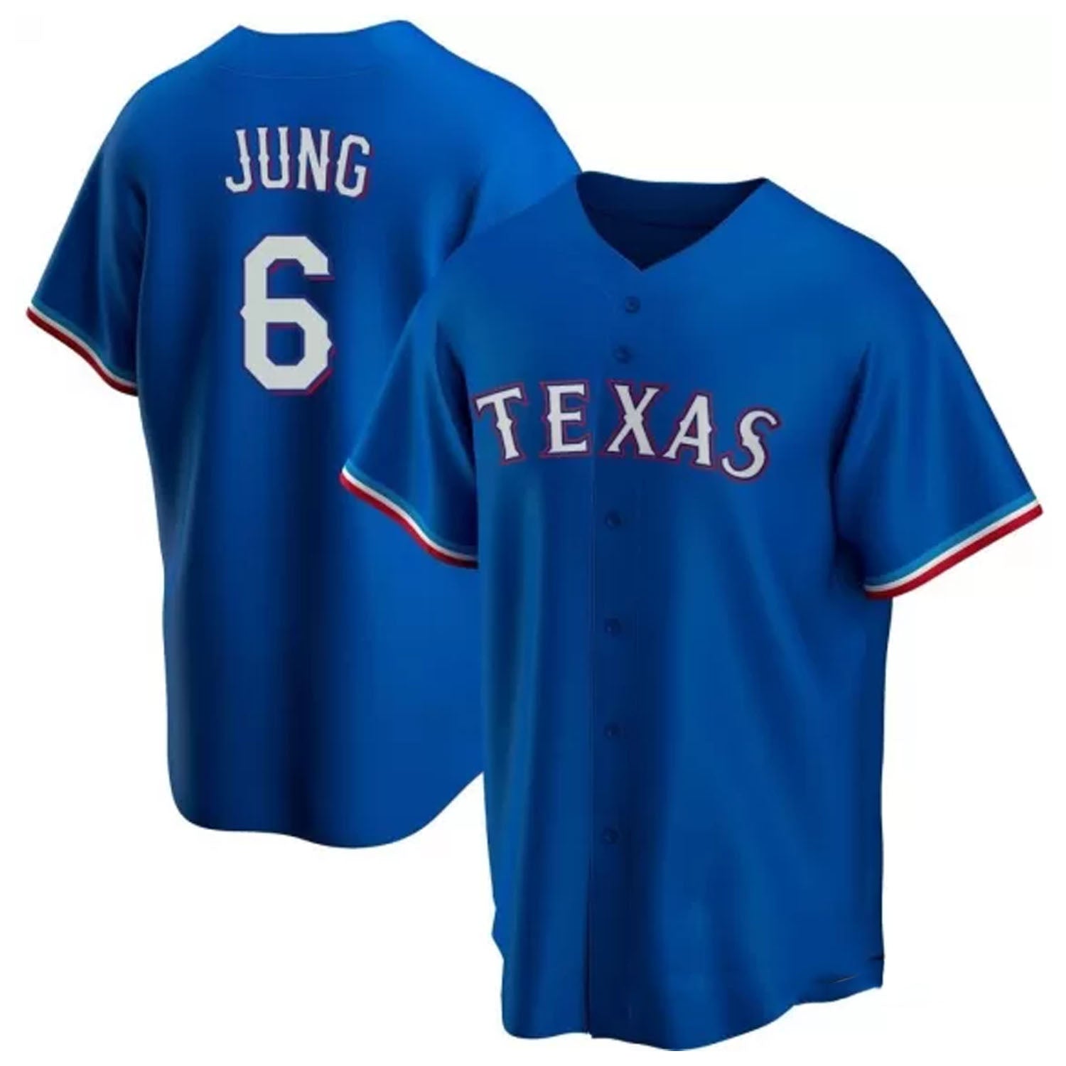 Josh Jung Texas Rangers 6 Jersey