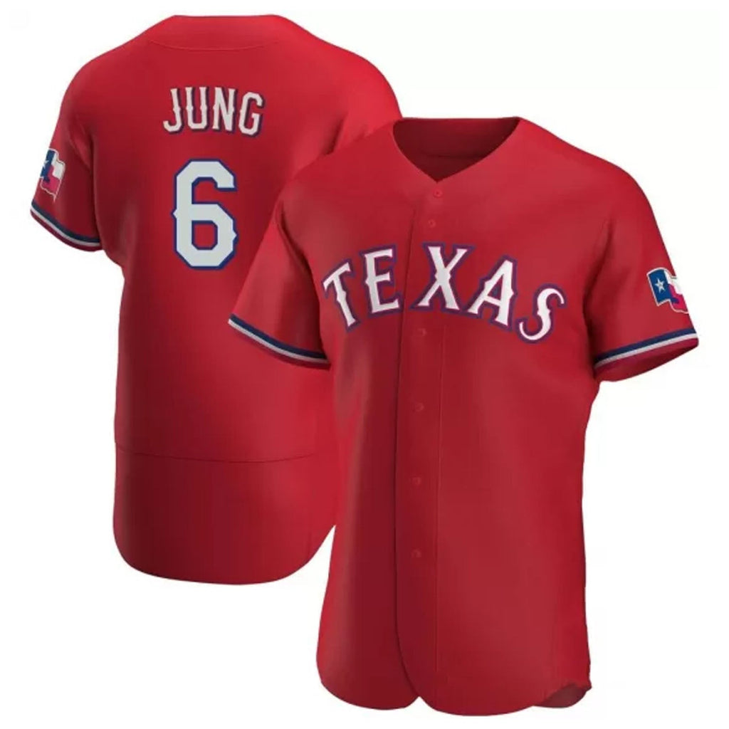 Josh Jung Texas Rangers 6 Jersey