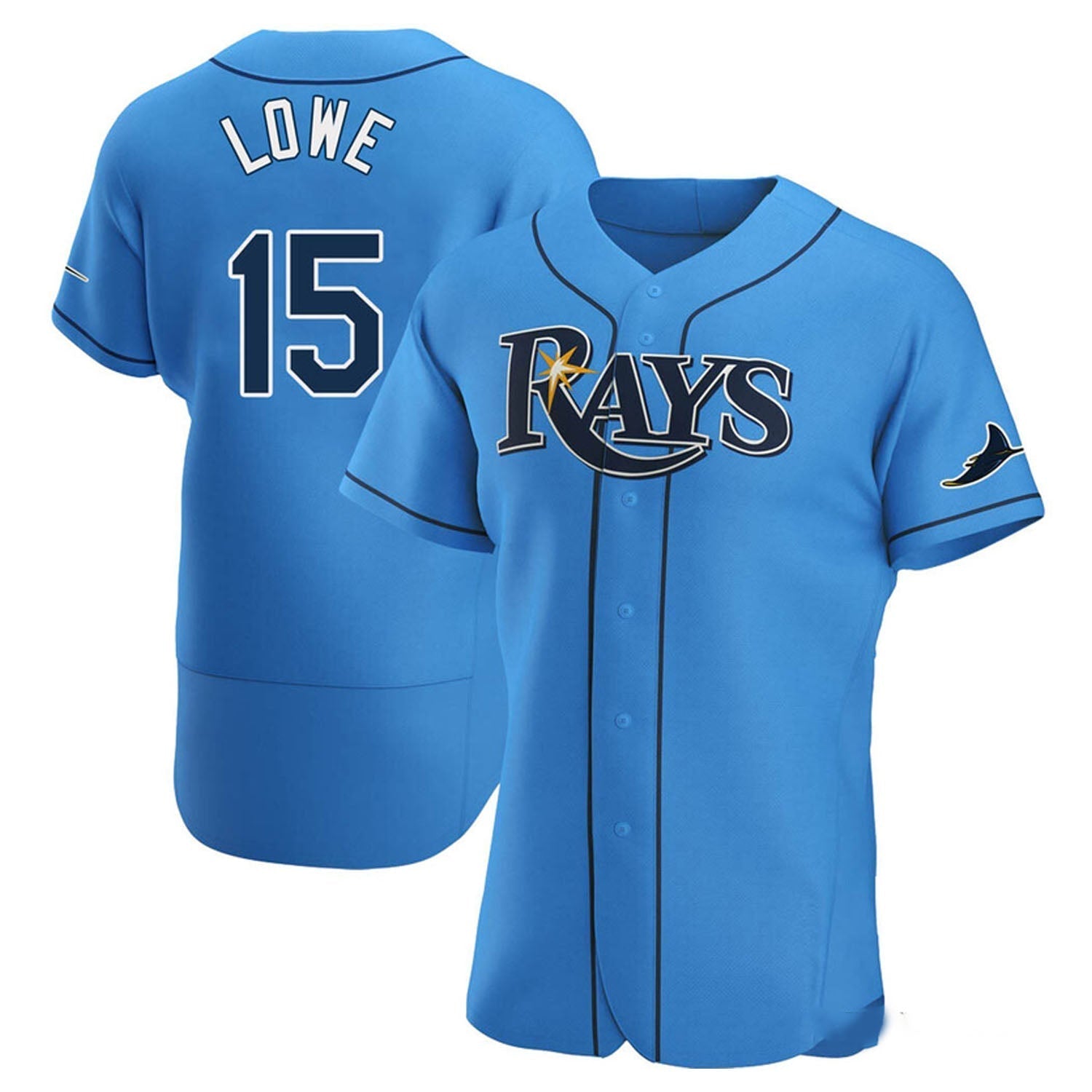 Josh Lowe Tampa Bay Rays 15 Jersey