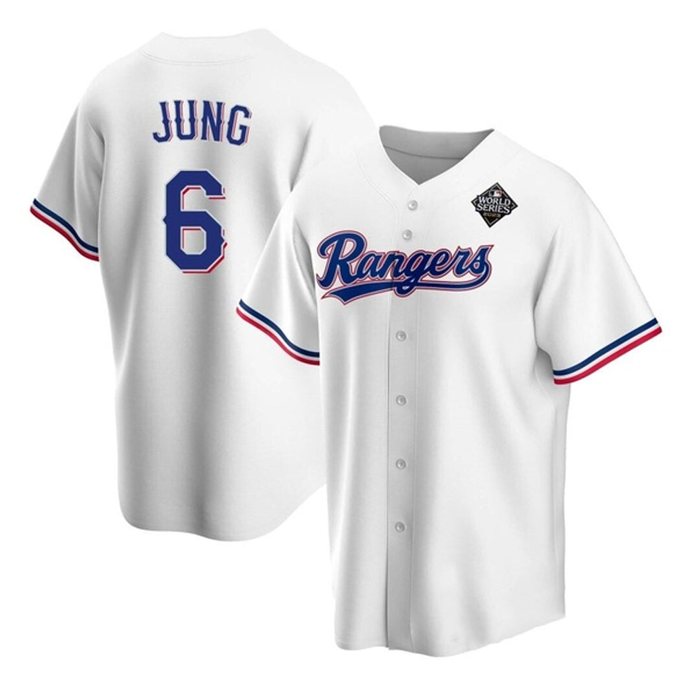Josh Jung Texas Ranger 6 Jersey