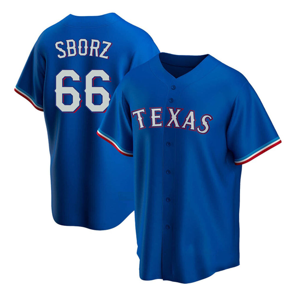 Josh Sborz Texas Ranger 66 Jersey