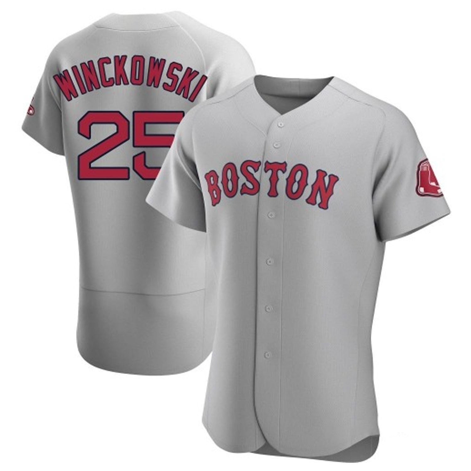 Josh Winckowski Boston Red Sox 25 Jersey