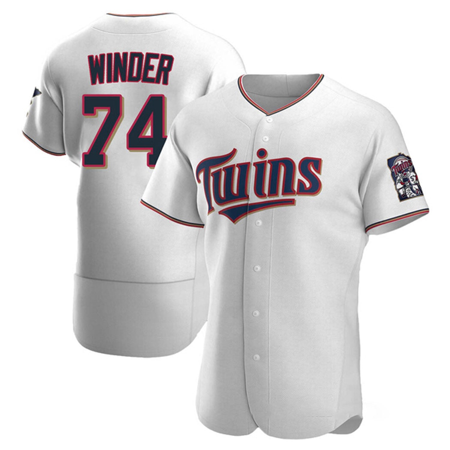 Josh Winder Minnesota Twins 74 Jersey