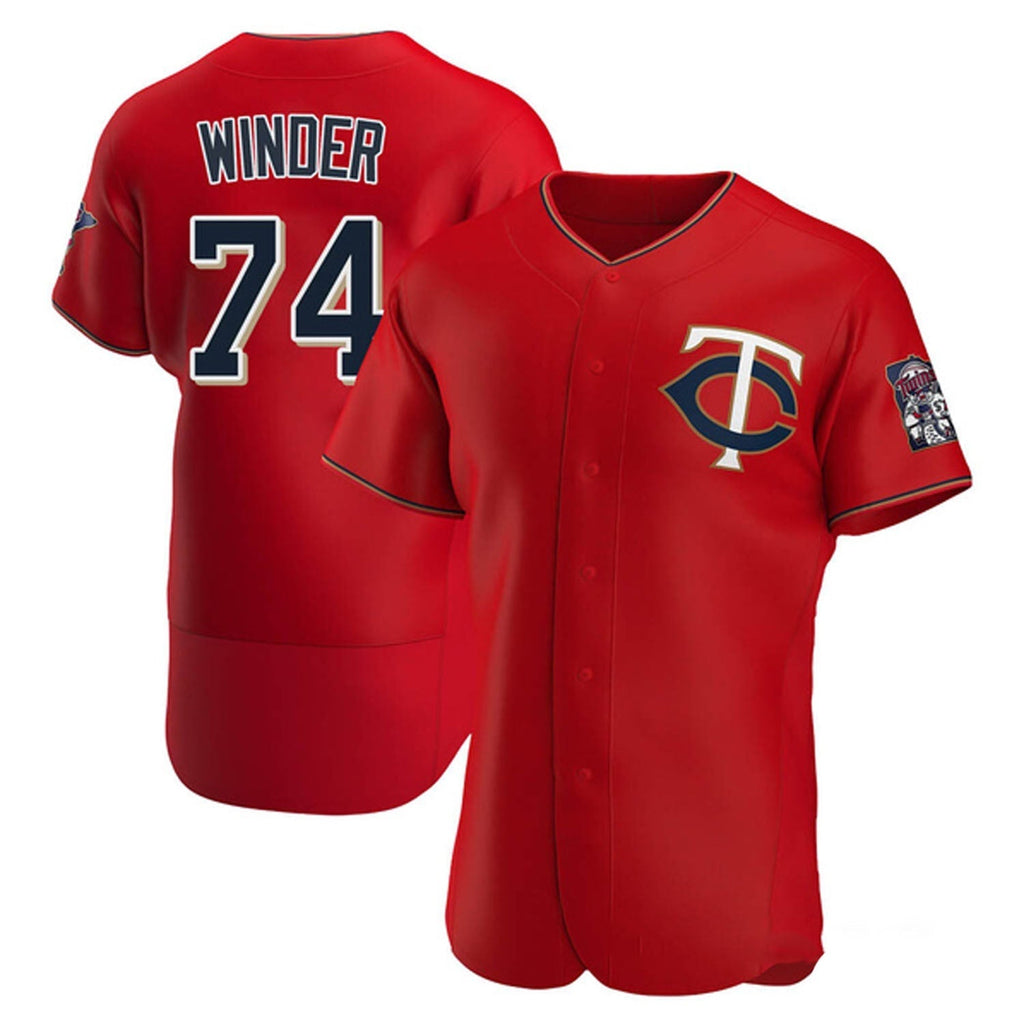 Josh Winder Minnesota Twins 74 Jersey