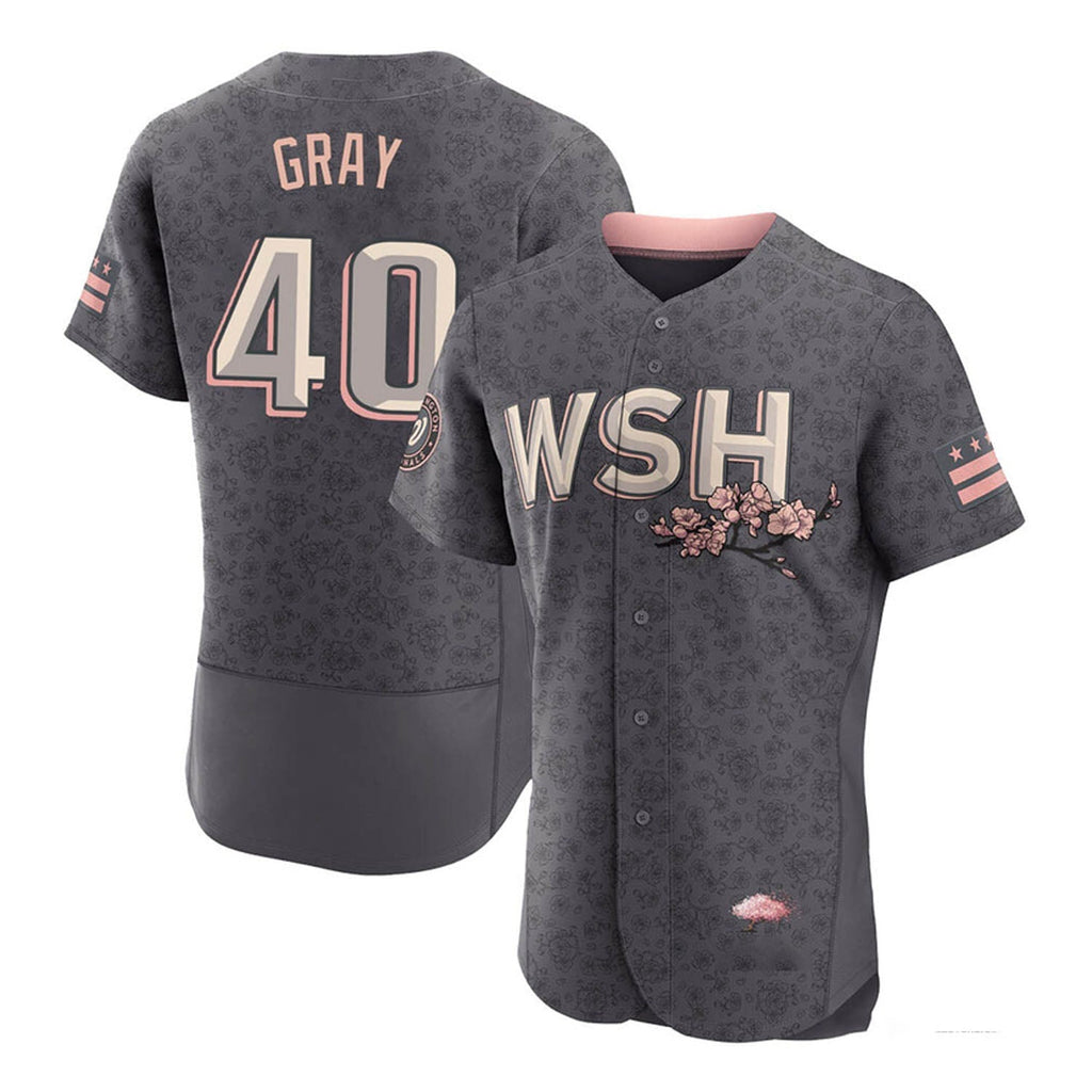 Josiah Gray Washington National 40 Jersey