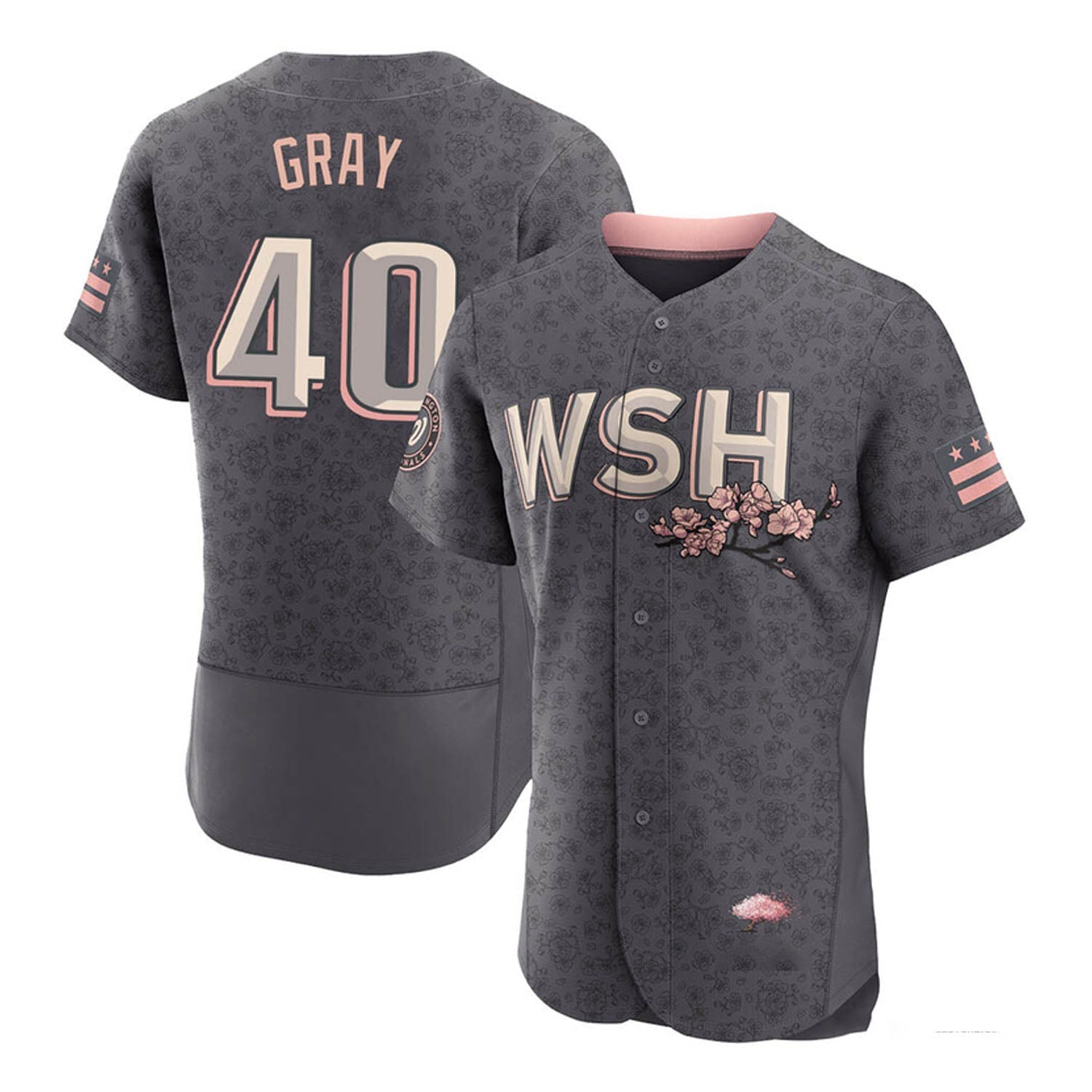 Josiah Gray Washington National 40 Jersey